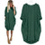 Autumn Womens dresses Pocket Loose Dress Ladies O Neck Casual long girl Tops Dress female fashion big vestido