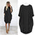 Autumn Womens dresses Pocket Loose Dress Ladies O Neck Casual long girl Tops Dress female fashion big vestido