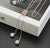 BYSPT Zircon Black Rose Flower Long Necklace Sweater Chain Fashion Metal Chain Crystal Flower Pendant Necklaces Adjusted