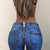 Back Zipper 2019 NEW Summer Fashion blue Women High Waist Trousers Sexy Pencil Stretch Denim Jeans Pants