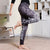 Bigsweety New Fashion High Waist Leggings Lotus Leaf Printed Female Leggins Women Compression Fitness Pants Ladies Leggins