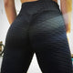 Black Leggings Women Polyester Ankle-Length Standard Fold Pants Elasticity Keep Slim Push Up Fitness Female Legging