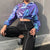 Bling Laser Holographic Hooded Jacket Casual Hoodies Tops Fashion Women Long Sleeve Elastic Drawstring Sweatshirt Workout Tops
