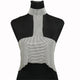 Bling Rhinestones Choker Halter Crop Top Women Backless Low Cut Tank Tops Sexy Rave Festival Top Party Clubwear 2019 Summer Top