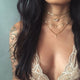 Bohemian Multi-Element Crystal Pendant Necklace 2019 For Women Gold Fashion Multi layer Necklaces & Pendants Jewelry Wholesale
