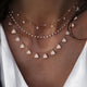 Bohemian Multi-Element Crystal Pendant Necklace 2019 For Women Gold Fashion Multi layer Necklaces & Pendants Jewelry Wholesale