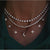 Bohemian Multi-Element Crystal Pendant Necklace 2019 For Women Gold Fashion Multi layer Necklaces & Pendants Jewelry Wholesale