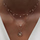 Bohemian Multi-Element Crystal Pendant Necklace 2019 For Women Gold Fashion Multi layer Necklaces & Pendants Jewelry Wholesale