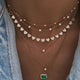 Bohemian Multi-Element Crystal Pendant Necklace 2019 For Women Gold Fashion Multi layer Necklaces & Pendants Jewelry Wholesale