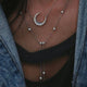 Bohemian Multi-Element Crystal Pendant Necklace 2019 For Women Gold Fashion Multi layer Necklaces & Pendants Jewelry Wholesale