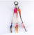 Bohemian Scrunchie Elastic Hair Bands Women Girl Colorful Feather Headband Weaving Hair Accessories Hair Rope Gum Rubber Band