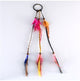 Bohemian Scrunchie Elastic Hair Bands Women Girl Colorful Feather Headband Weaving Hair Accessories Hair Rope Gum Rubber Band