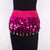 Boho Women Belly Dance Hip Chiffon Skirt Scarf Wrap Belt Coins Chiffon Hot Mini Skirt for Lady Wholesale Price