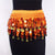 Boho Women Belly Dance Hip Chiffon Skirt Scarf Wrap Belt Coins Chiffon Hot Mini Skirt for Lady Wholesale Price