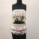 Boho Women Belly Dance Hip Chiffon Skirt Scarf Wrap Belt Coins Chiffon Hot Mini Skirt for Lady Wholesale Price