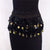 Boho Women Belly Dance Hip Chiffon Skirt Scarf Wrap Belt Coins Chiffon Hot Mini Skirt for Lady Wholesale Price