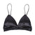 Bra Soft White Silk Bralette Comfortable Wireless Women Bra Triangle Lace Bralette Brassiere Sexy Ladies Bras For Women Crop Top