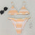 Brazilian Bikini Thong Women Shirring Swimsuit Swimwear Ruffle Micro Bikini Push Up Bikini Set Beach Wear Swim Suit