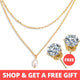 Buy 1 Get 1 Gift Gold Sliver Multi layer Necklace For Women Shell Choker Necklaces & Pendants 2019 Female Ocean Fashion Jewelry