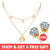 Buy 1 Get 1 Gift Gold Sliver Multi layer Necklace For Women Shell Choker Necklaces & Pendants 2019 Female Ocean Fashion Jewelry