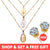 Buy 1 Get 1 Gift Gold Sliver Multi layer Necklace For Women Shell Choker Necklaces & Pendants 2019 Female Ocean Fashion Jewelry
