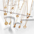 Buy 1 Get 1 Gift Gold Sliver Multi layer Necklace For Women Shell Choker Necklaces & Pendants 2019 Female Ocean Fashion Jewelry