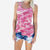 Casual Camouflage Sleeveless T-shirts Women Sexy U-neck Backless Slim Cotton Tees Summer Plus Size Female Simple Wild Vest Tops