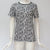 Casual Leopard Print Loose Tops Women Vintage O-neck Short Sleeve Tees Summer Streetwear Ladies Fashion Wild T-shirts Plus Szie