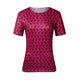 Casual Moon Print Slim Tops Women Vogue Harajuku O-neck Bottoming Tees Plus Size 4XL Ladies Fashion Simple Wild T-shirts Summer