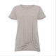 Casual O-neck Loose Tops Women Solid Short Sleeve Print Simple Wild Tees Summer Ladies Retro Fashion Breathable Tops Multicolor