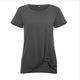 Casual O-neck Loose Tops Women Solid Short Sleeve Print Simple Wild Tees Summer Ladies Retro Fashion Breathable Tops Multicolor
