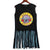 Casual O-neck Print Tassel Tank Tops Women Sexy Sleeveless Wild Tees Summer Streetwear Ladies Fashion Breathable Wild T-shirts