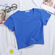 Casual Solid Letter Print Short Tops Women Vogue Short Sleeve Slim T-shirts Summer Ladies Fashion Graphic Simple Women Tees New