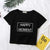 Casual Solid Letter Print Short Tops Women Vogue Short Sleeve Slim T-shirts Summer Ladies Fashion Graphic Simple Women Tees New