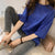 Casual Solid Loose T-shirts Women O-neck Half Sleeve Pullovers Wild Tops Summer Plus Size Ladies Fashion Simple Milk Silk Tees