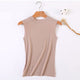 Casual Solid O-neck Slim Tank Tops Women Fashion Modal Sleeveless Tops Summer Female Harajuku Simple Wild T-shirts Plus Size New
