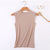 Casual Solid O-neck Slim Tank Tops Women Fashion Modal Sleeveless Tops Summer Female Harajuku Simple Wild T-shirts Plus Size New