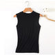 Casual Solid O-neck Slim Tank Tops Women Fashion Modal Sleeveless Tops Summer Female Harajuku Simple Wild T-shirts Plus Size New