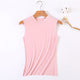 Casual Solid O-neck Slim Tank Tops Women Fashion Modal Sleeveless Tops Summer Female Harajuku Simple Wild T-shirts Plus Size New