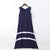 Casual Striped Loose Ankle-length Tank Dress Solid O-neck Sleeveless Soft Dresses For Pregnant Female Fashion Bottom Dress 2019