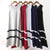 Casual Striped Loose Ankle-length Tank Dress Solid O-neck Sleeveless Soft Dresses For Pregnant Female Fashion Bottom Dress 2019