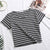 Casual Striped Slim Short T-shirts Women O-neck Shorts Sleeve Summer Tees Streetwear Fashion Simple Wild T-shirts Multicolor New