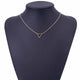 Charm necklace metal triangle Pendant Necklaces ladies gift