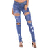 Clothes Women Jeans Women 2019 Ripped Stretch Slim Denim Skinny Jeans Pants High Waist Trousers Fashion hole Pants