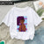 Cool Melanin Black Girl Print Female T-shirt Harajuku T-shirts for Women Summer Hip Hop Cotton T Shirt Tee Shirt Femme Vogue Top