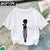 Cool Melanin Black Girl Print Female T-shirt Harajuku T-shirts for Women Summer Hip Hop Cotton T Shirt Tee Shirt Femme Vogue Top