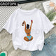 Cool Melanin Black Girl Print Female T-shirt Harajuku T-shirts for Women Summer Hip Hop Cotton T Shirt Tee Shirt Femme Vogue Top