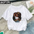 Cool Melanin Black Girl Print Female T-shirt Harajuku T-shirts for Women Summer Hip Hop Cotton T Shirt Tee Shirt Femme Vogue Top