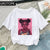 Cool Melanin Black Girl Print Female T-shirt Harajuku T-shirts for Women Summer Hip Hop Cotton T Shirt Tee Shirt Femme Vogue Top