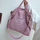 Corduroy Shoulder Bag For Women Female Embroidery Cotton Cloth Crossbody Bags Ladies Messenger Bag Tote Zipper Handbags New